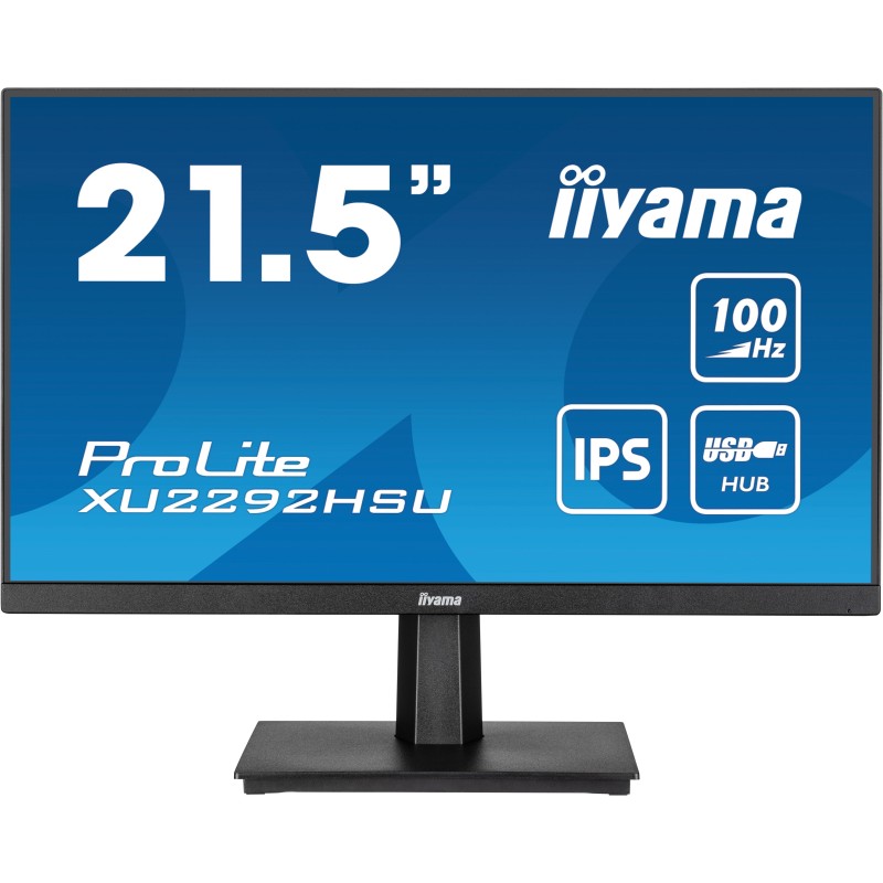 iiyama ProLite XU2292HSU-B6 Monitor PC 54,6 cm (21.5") 1920 x 1080 Pixel Full HD LED Nero