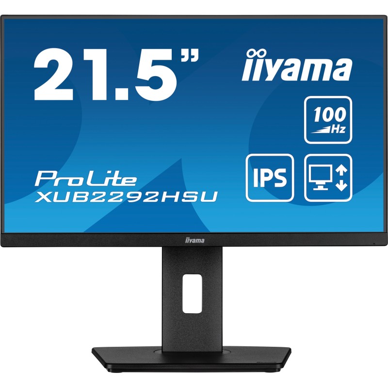 iiyama ProLite XUB2292HSU-B6 Monitor PC 55,9 cm (22") 1920 x 1080 Pixel Full HD LED Nero