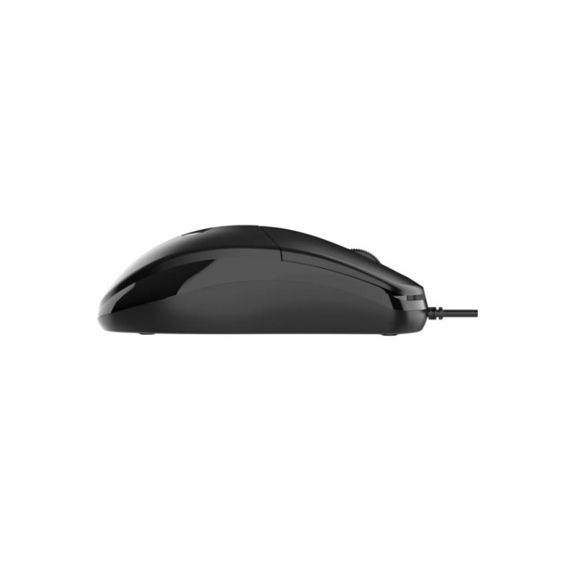 Nilox MOUSB1011 mouse USB tipo A Ottico 1200 DPI