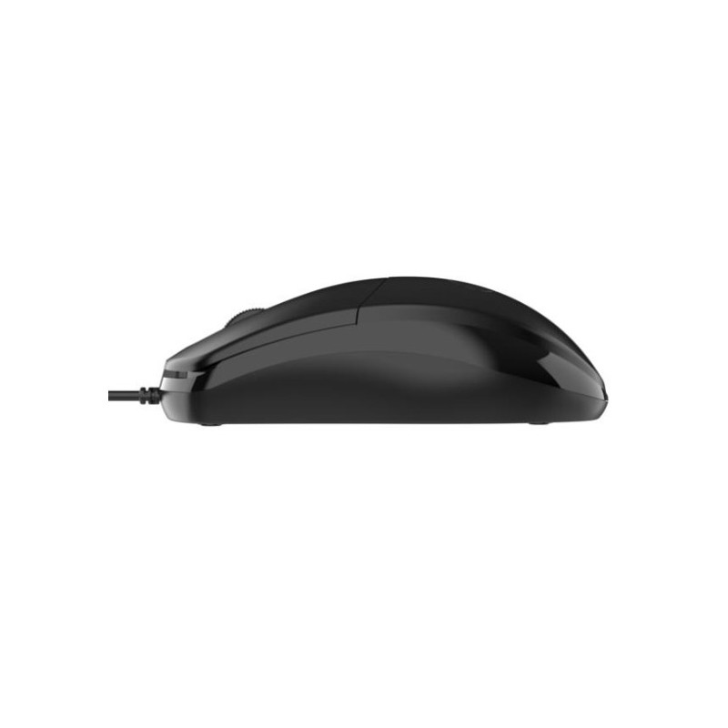 Nilox MOUSB1011 mouse USB tipo A Ottico 1200 DPI