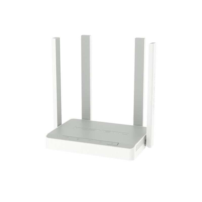 Keenetic Speedster router wireless Gigabit Ethernet Dual-band (2.4 GHz 5 GHz) Bianco