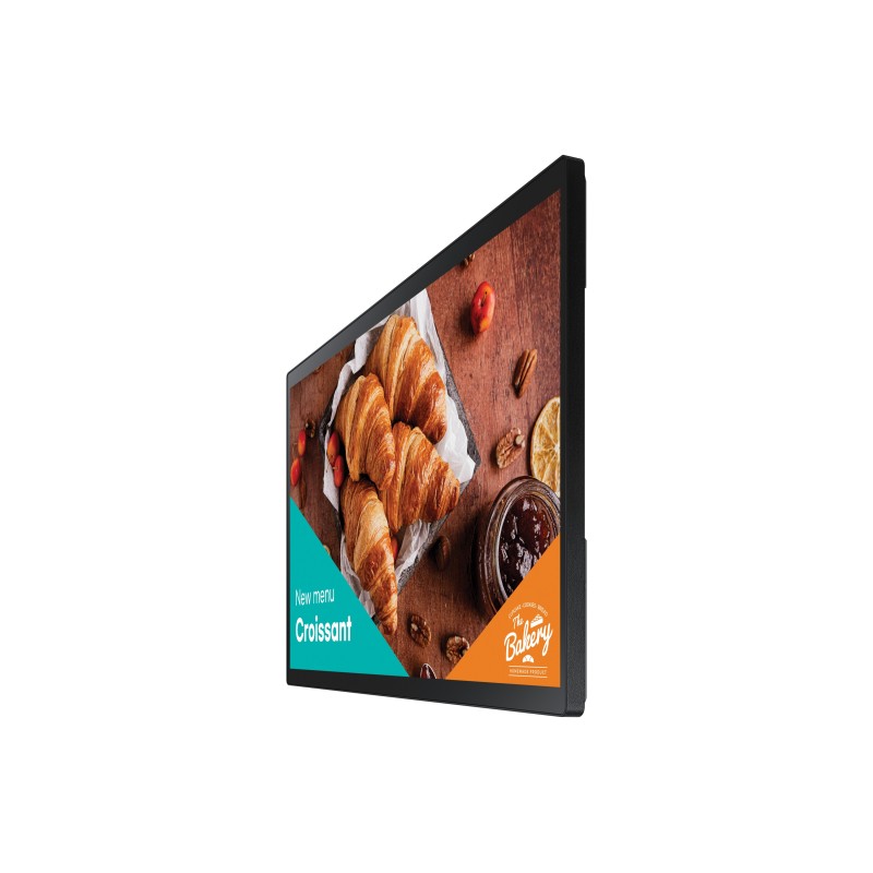 Samsung QBC-T QB24C-T Pannello piatto per segnaletica digitale 60,5 cm (23.8") LED Wi-Fi 250 cd m² Full HD Nero Touch screen