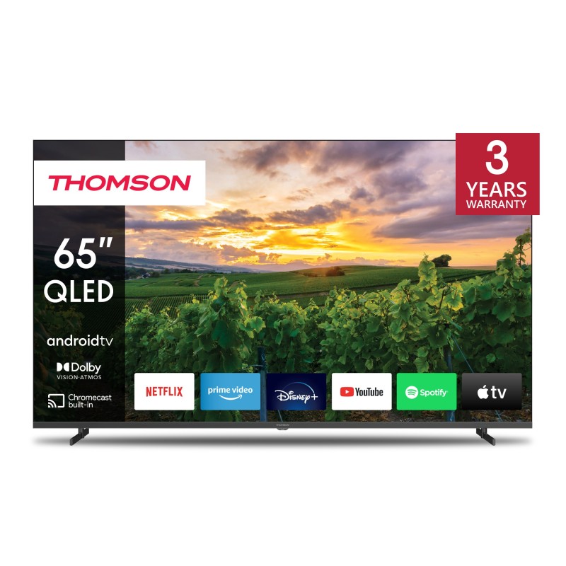Thomson 75QA2S13 TV 190,5 cm (75") 4K Ultra HD Smart TV Wi-Fi Grigio
