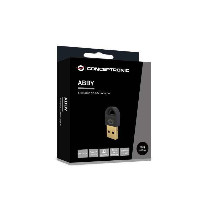 Conceptronic ABBY16B scheda di rete e adattatore Bluetooth 3 Mbit s