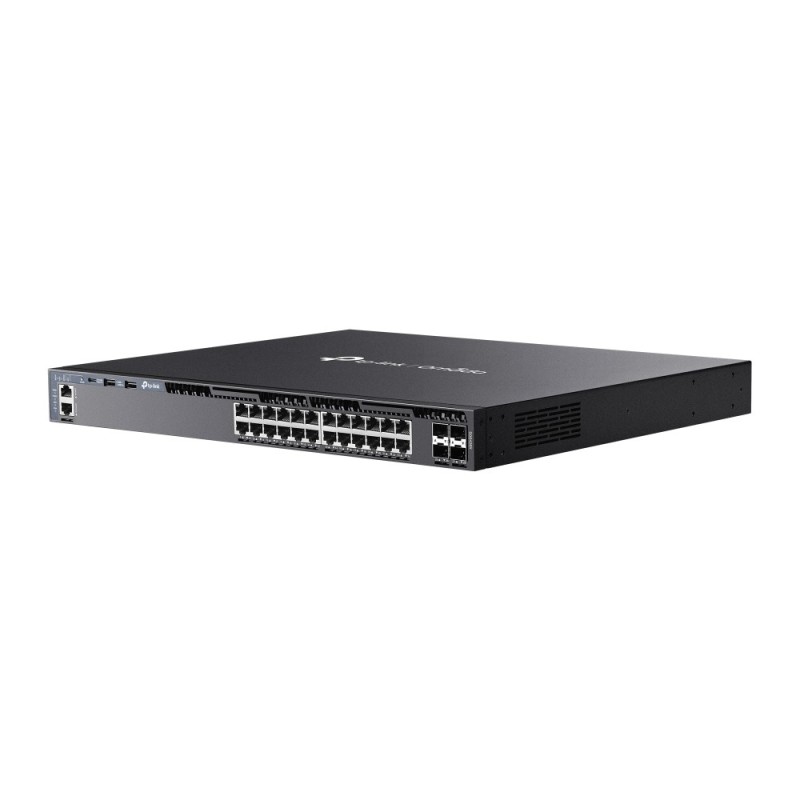 TP-Link Omada SG6428X switch di rete Gestito L3 Gigabit Ethernet (10 100 1000) 1U Nero