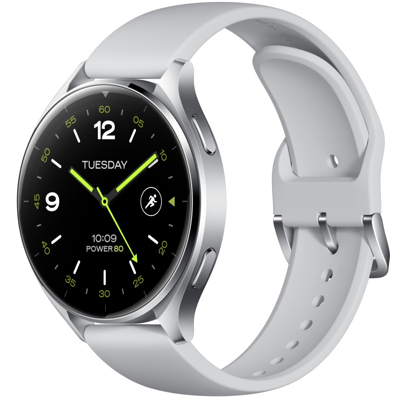 Xiaomi Watch 2 3,63 cm (1.43") AMOLED 46 mm Digitale 466 x 466 Pixel Touch screen Argento Wi-Fi GPS (satellitare)