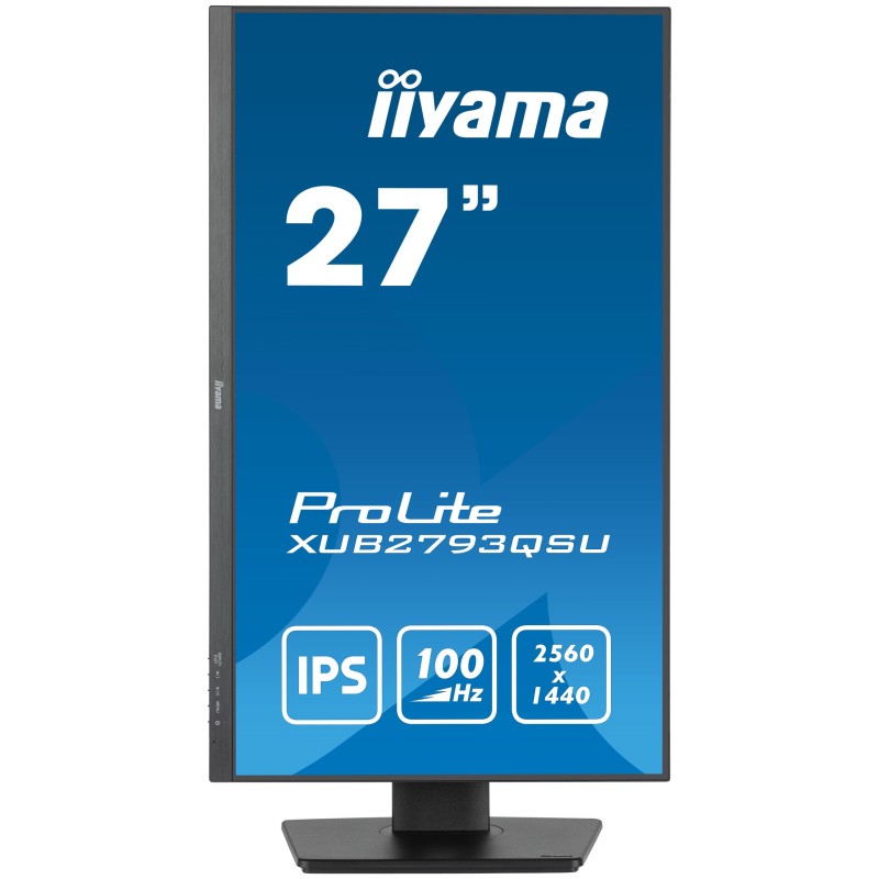 iiyama ProLite XUB2793QSU-B6 LED display 68,6 cm (27") 2560 x 1440 Pixel Quad HD Nero