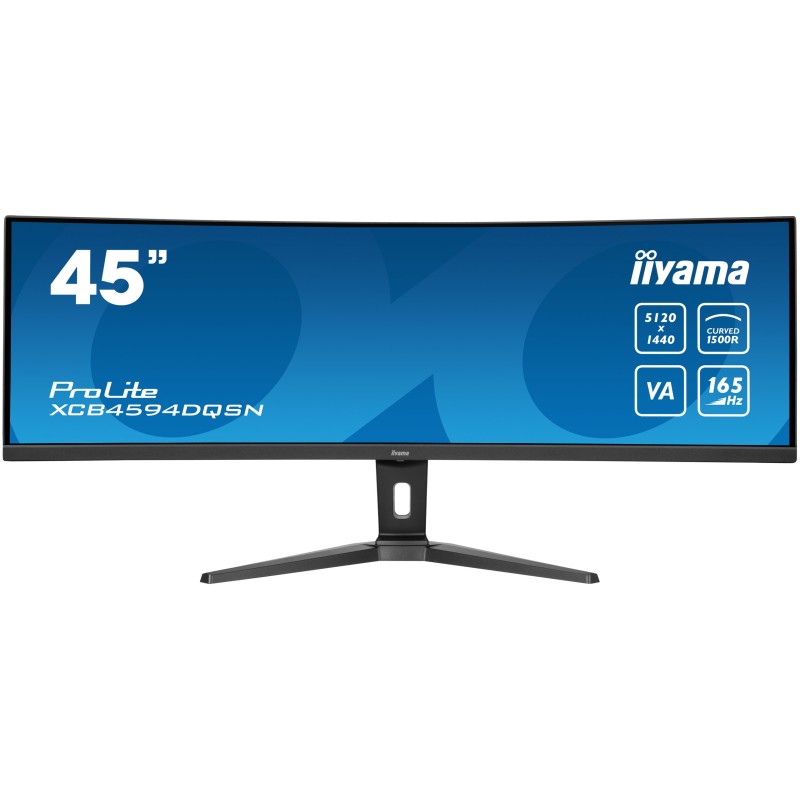 iiyama G-MASTER 45"LCD Curved Bus. UWQHD Monitor PC 114,3 cm (45") 5120 x 1440 Pixel Dual QHD LED Nero