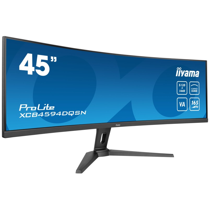 iiyama G-MASTER 45"LCD Curved Bus. UWQHD Monitor PC 114,3 cm (45") 5120 x 1440 Pixel Dual QHD LED Nero