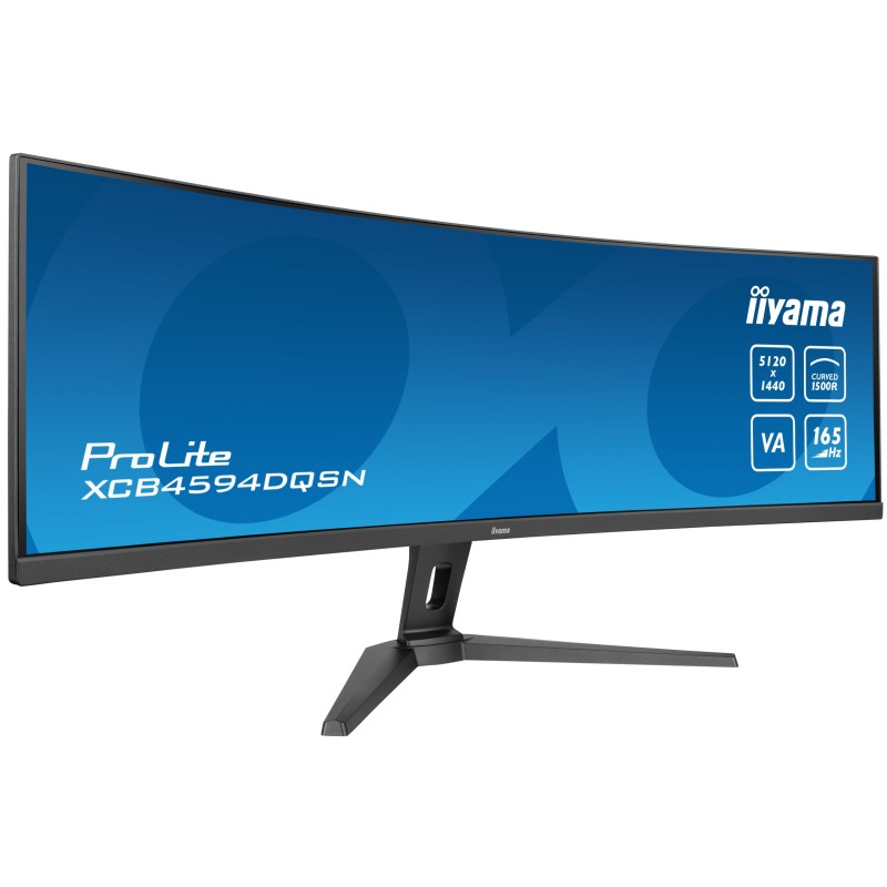 iiyama G-MASTER 45"LCD Curved Bus. UWQHD Monitor PC 114,3 cm (45") 5120 x 1440 Pixel Dual QHD LED Nero