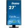 iiyama ProLite XUB2763HSU-B1 Monitor PC 68,6 cm (27") 1920 x 1080 Pixel Full HD LED Nero