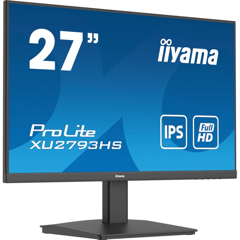 iiyama ProLite XU2793HS-B6 Monitor PC 68,6 cm (27") 1920 x 1080 Pixel Full HD LED Nero