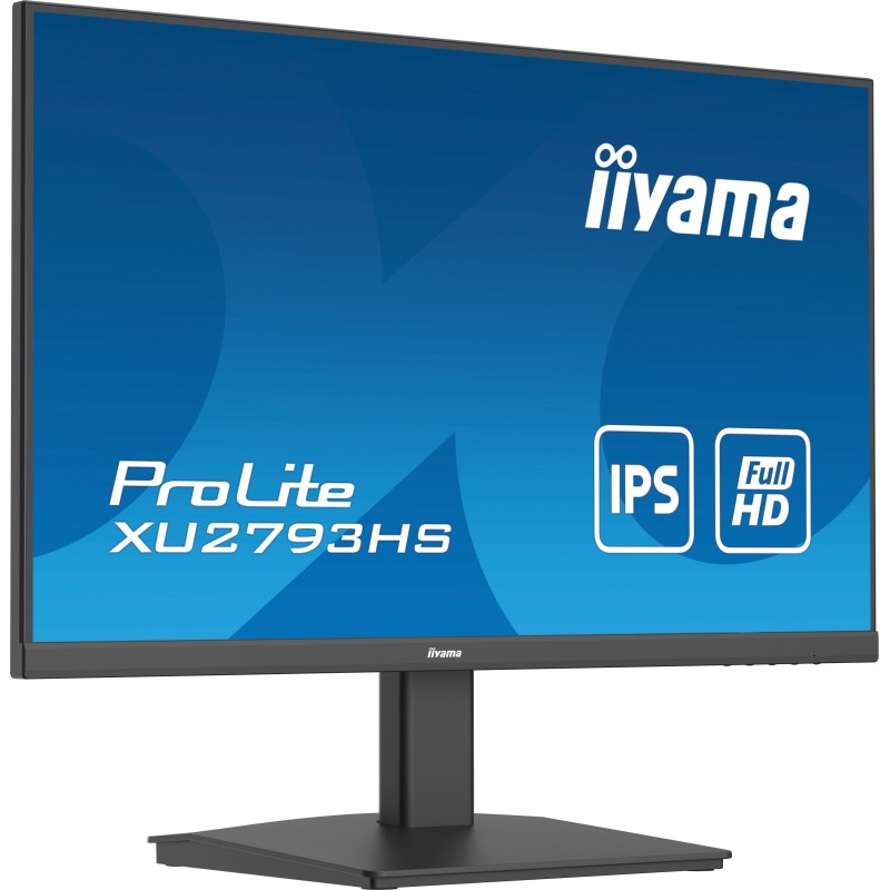 iiyama ProLite XU2793HS-B6 Monitor PC 68,6 cm (27") 1920 x 1080 Pixel Full HD LED Nero