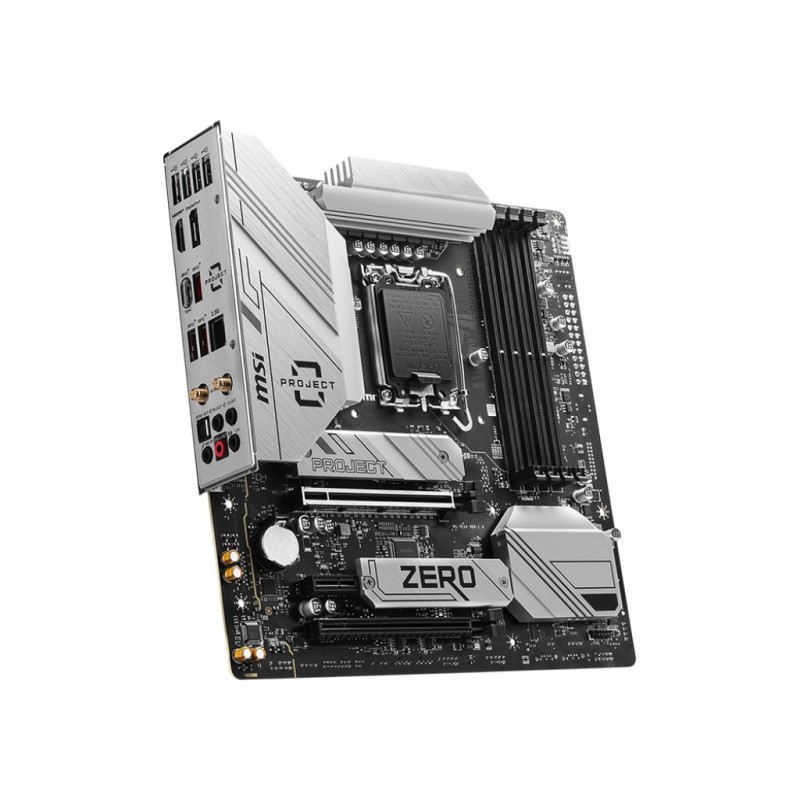 MSI B760M PROJECT ZERO scheda madre Intel B760 LGA 1700 micro ATX