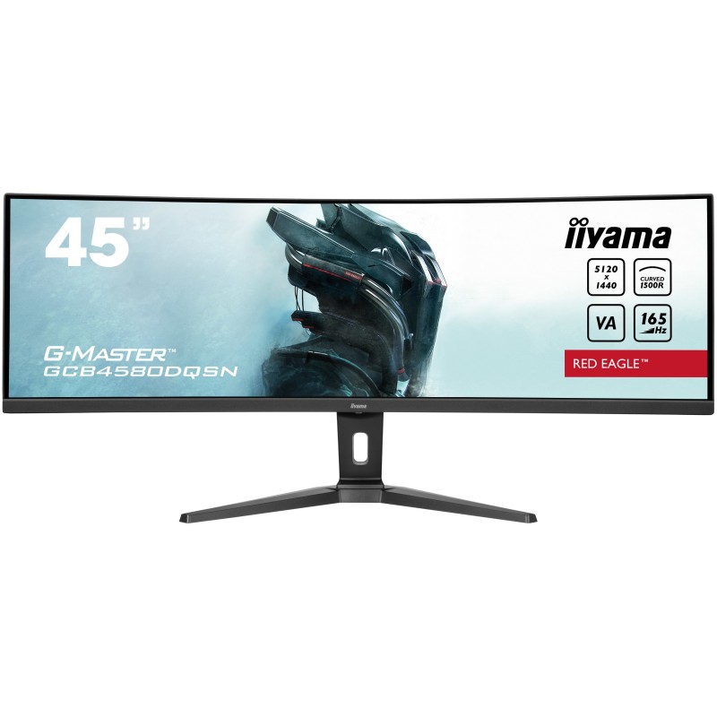 iiyama G-MASTER RED EAGLE CURVED Monitor PC 114,3 cm (45") 5120 x 1440 Pixel Dual QHD LED Nero