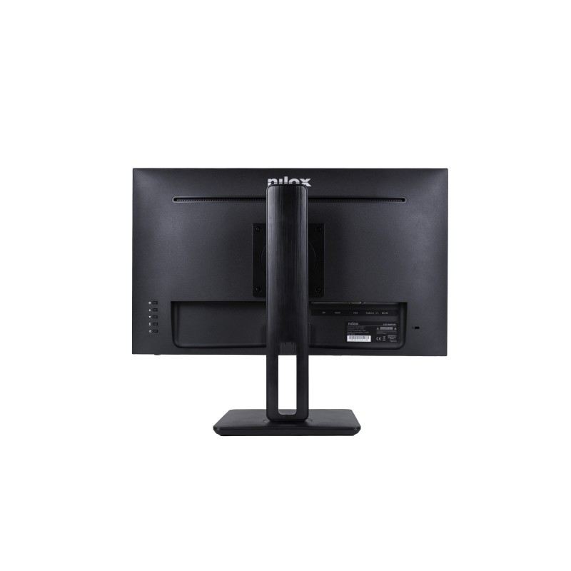 Nilox MONITOR 24" NXM24REG11 LED IPS FHD 5MS REGULABLE HDMI DP VGA MMDIA Monitor PC 61 cm (24") 1920 x 1080 Pixel Full HD Nero