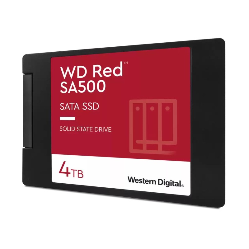 Western Digital Red WDS400T2R0A drives allo stato solido 2.5" 4 TB Serial ATA III 3D NAND