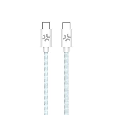 Celly USBCUSBCCOTTLB cavo USB 1,5 m USB C Blu, Bianco