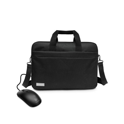 Atlantis Land P004-K265-16+M borsa per laptop 40,6 cm (16") Valigetta ventiquattrore Nero