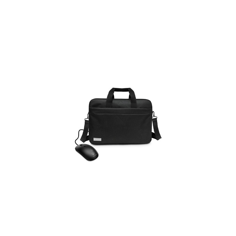 Atlantis Land P004-K265-16+M borsa per laptop 40,6 cm (16") Valigetta ventiquattrore Nero