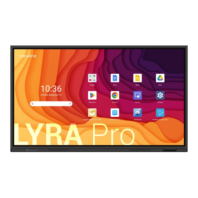 Newline TT-6523QA lavagna interattiva 165,1 cm (65") 3840 x 2160 Pixel Touch screen Nero