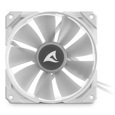 Sharkoon F50 Case per computer Ventilatore 12 cm Grigio, Bianco