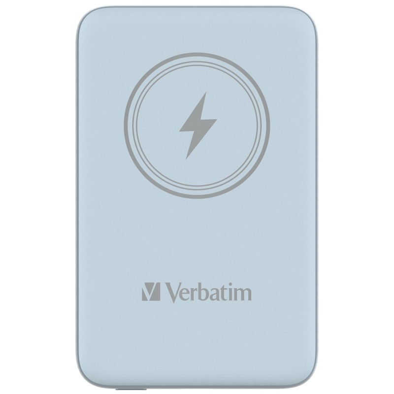 Verbatim Charge 'n' Go Polimeri di litio (LiPo) 10000 mAh Carica wireless Blu