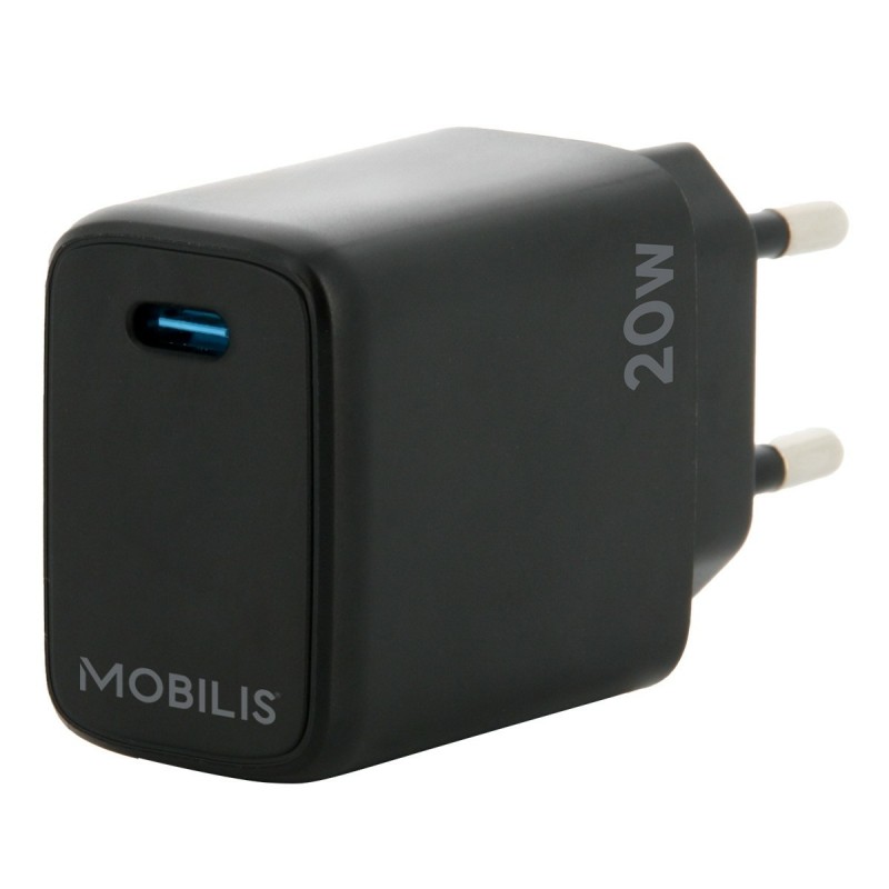 Mobilis 001361 Caricabatterie per dispositivi mobili Universale Nero AC Auto