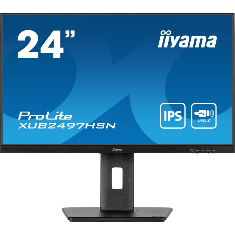 iiyama ProLite XUB2497HSN-B1 LED display 61 cm (24") 1920 x 1080 Pixel Full HD Nero