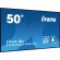 iiyama LH5060UHS-B1AG visualizzatore di messaggi Pannello A digitale 125,7 cm (49.5") LED Wi-Fi 500 cd m² 4K Ultra HD Nero