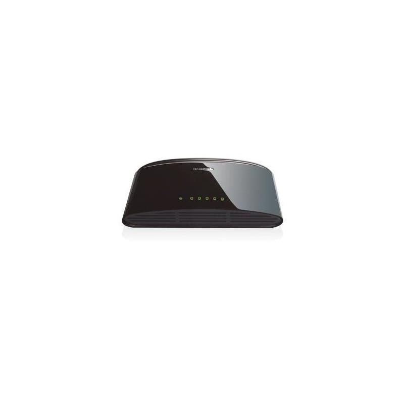 D-Link DES-1005D Non gestito Fast Ethernet (10 100) Nero