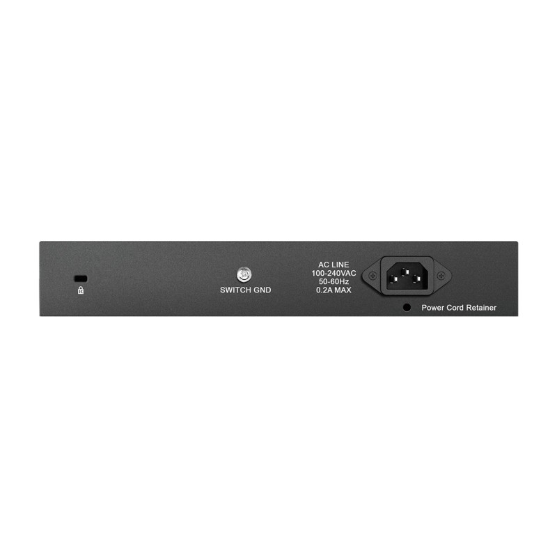 D-Link DGS-1016D switch di rete Non gestito Gigabit Ethernet (10 100 1000) 1U Nero, Argento