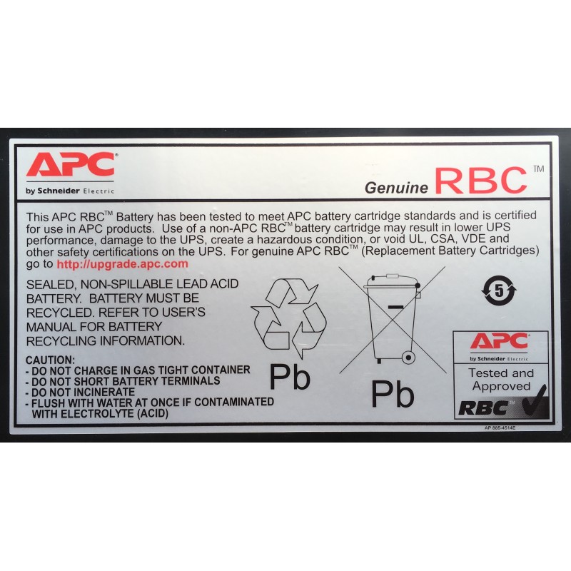 APC RBC32 batteria UPS Acido piombo (VRLA)