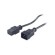 APC PWR Cord C19 - C20, 0.6 m Nero 0,6 m Accoppiatore C19 Accoppiatore C20