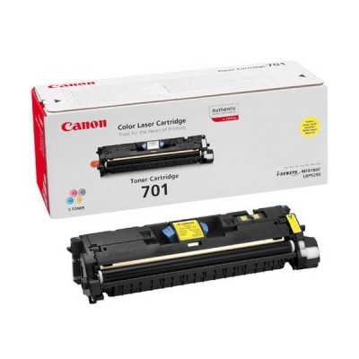 Canon 701 cartuccia toner 1 pz Originale Giallo