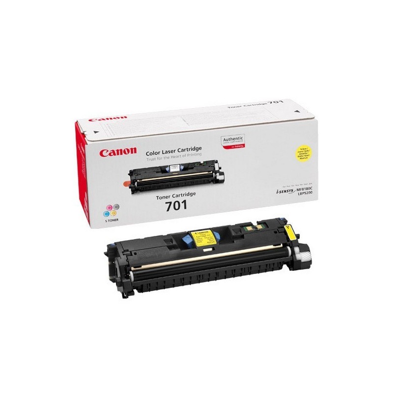 Canon 701 cartuccia toner 1 pz Originale Giallo