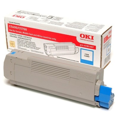 OKI 43381907 cartuccia toner 1 pz Originale Ciano