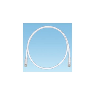 Panduit Copper Patch Cord, Category 6, Off White UTP Cable, 2 Meters cavo di rete Bianco 2 m