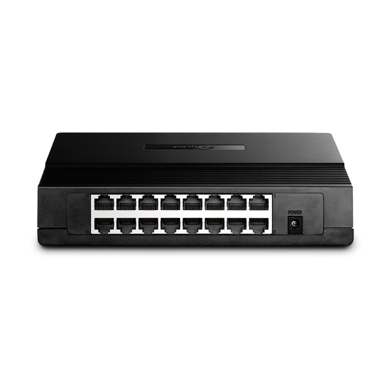 TP-Link TL-SF1016D switch di rete Fast Ethernet (10 100) Nero