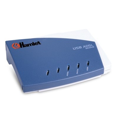 Hamlet Modem ADSL con interfaccia USB