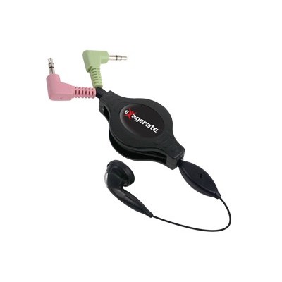 Hamlet Cavo retrattile Voip auricolare con microfono fino a 1.2 metri