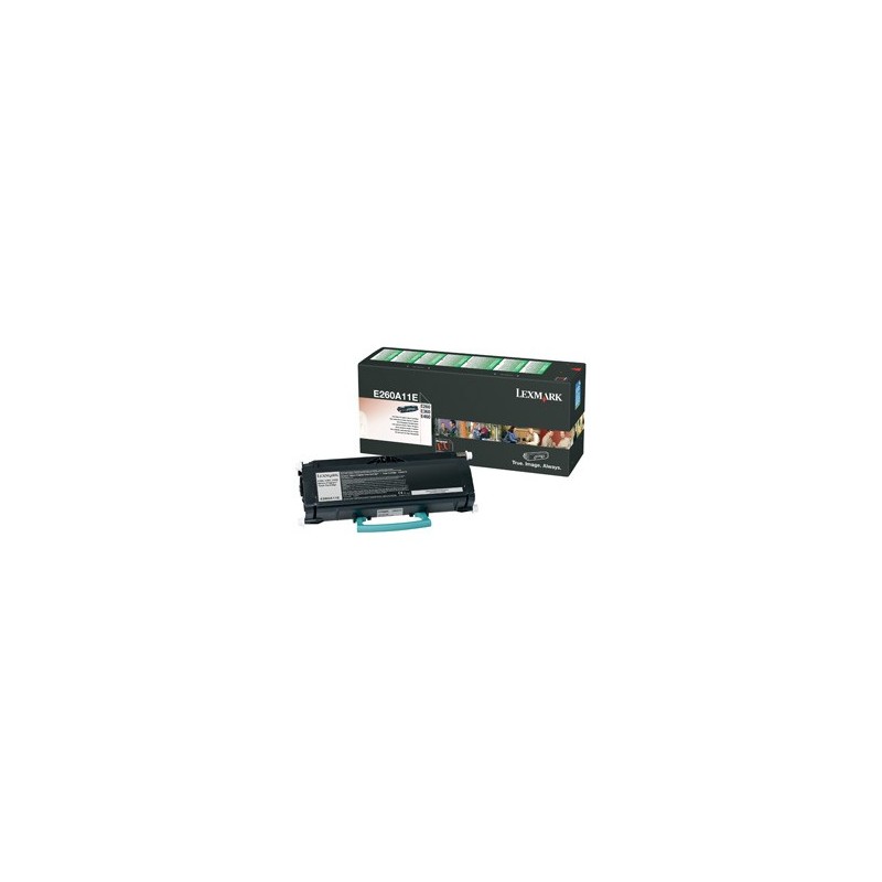 Lexmark E260A11E cartuccia toner 1 pz Originale Nero