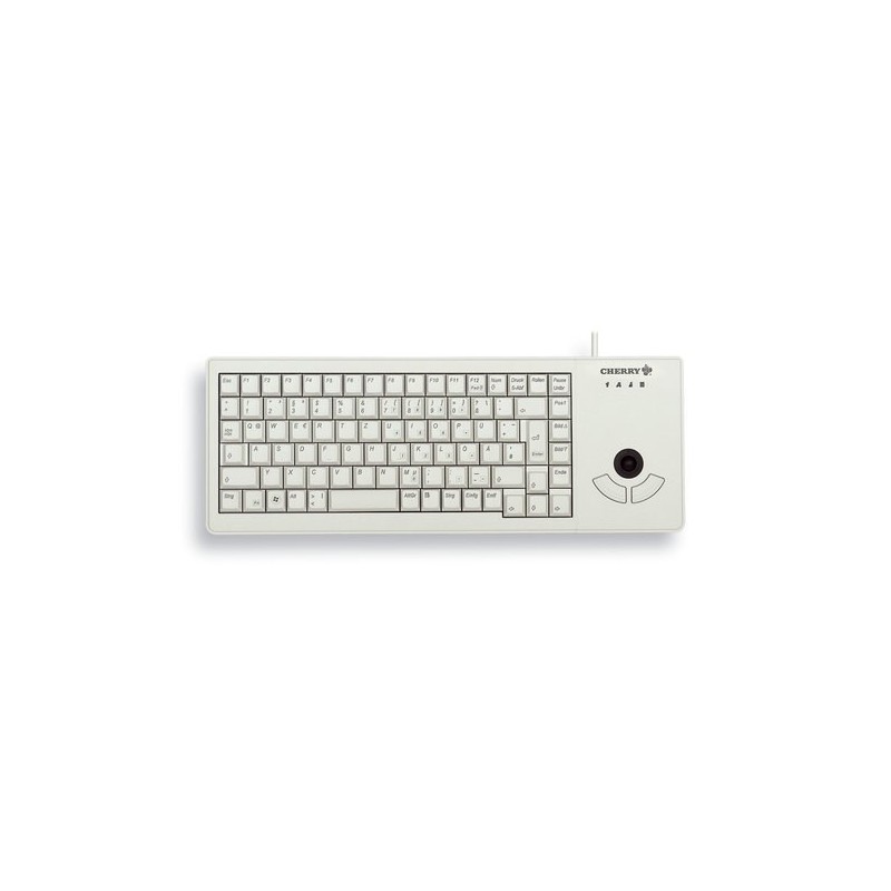 CHERRY XS Trackball tastiera USB QWERTZ Tedesco Grigio