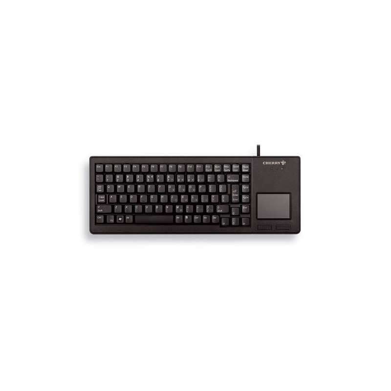 CHERRY XS Touchpad tastiera USB QWERTZ Tedesco Nero