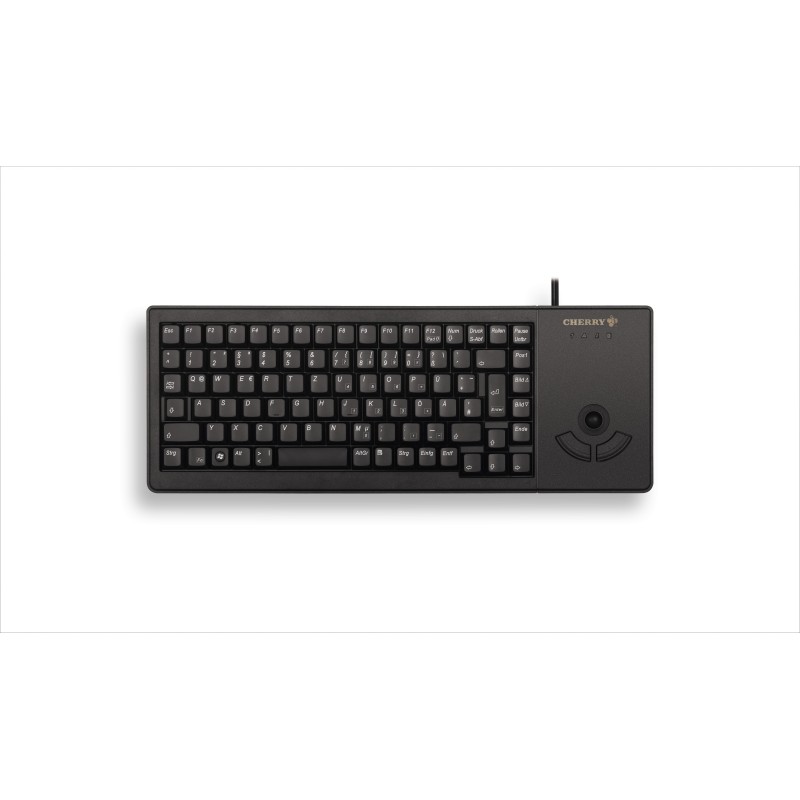 CHERRY XS Trackball G84-5400 tastiera USB QWERTZ Tedesco Nero