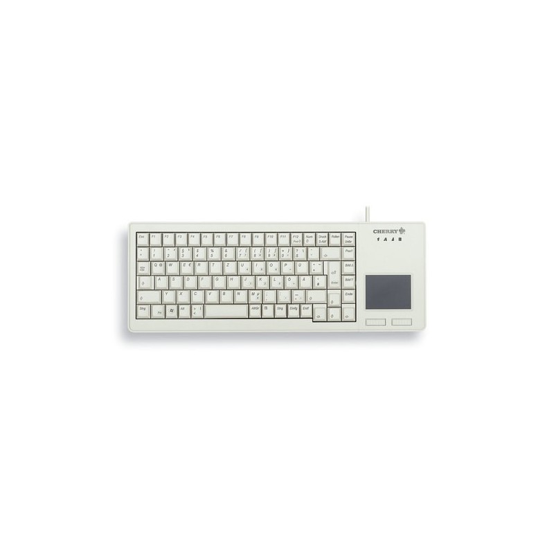 CHERRY XS Touchpad tastiera USB QWERTZ Tedesco Grigio