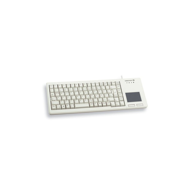 CHERRY XS Touchpad tastiera USB QWERTY Inglese US Grigio