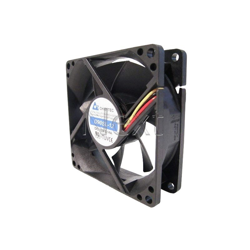 Chieftec AF-0925PWM sistema di raffreddamento per computer Case per computer Ventilatore Nero