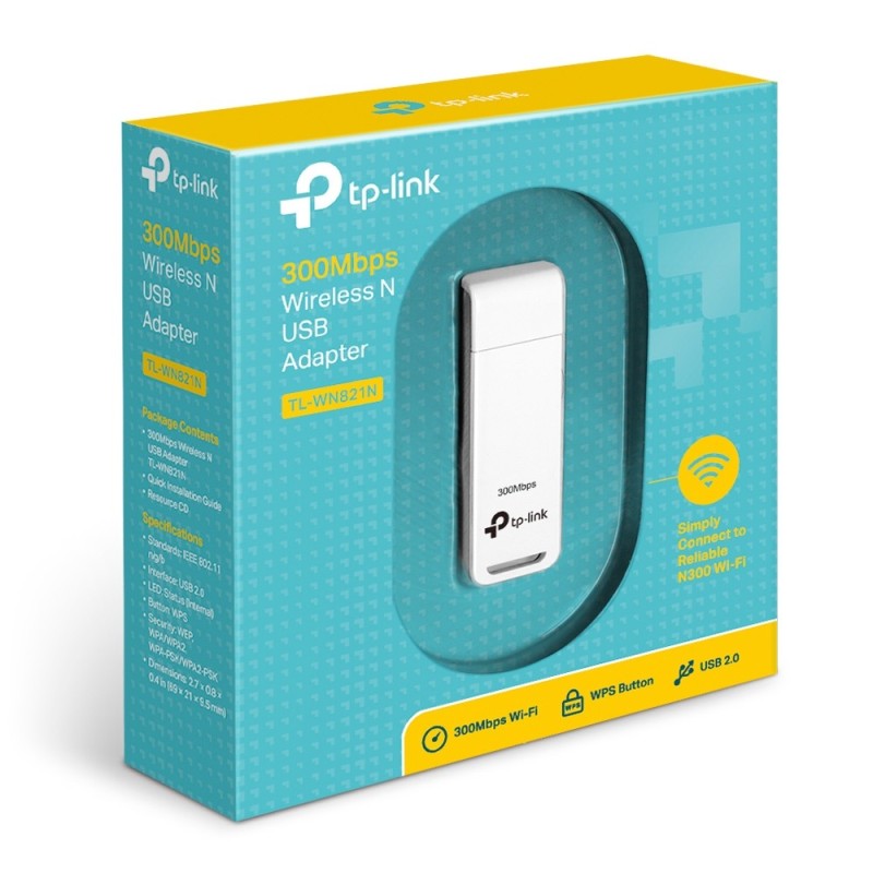 TP-Link Adattatore USB Wireless N