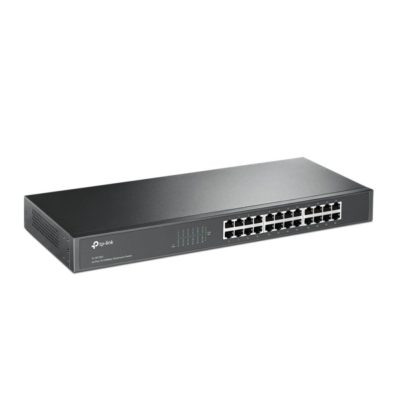 TP-Link TL-SF1024 switch di rete Non gestito Fast Ethernet (10 100) Nero